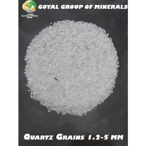 50 Mesh White Quartz Grains