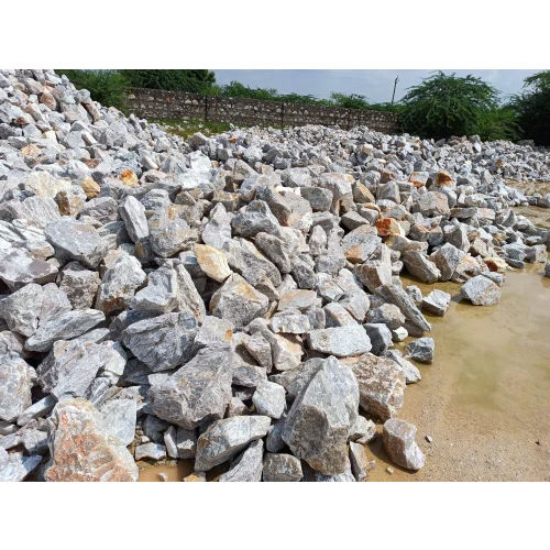 Premium Semi-Grade Quartz Rock Lumps For Silica Ramming Mass - Application: Industrial