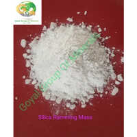 Acidic Ramming Mass - Quartz Powder, White Color | High Refractoriness, Excellent Thermal Stability, Corrosion Resistant