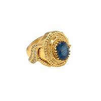 New arrival beautiful sapphire hydro gemstone ring