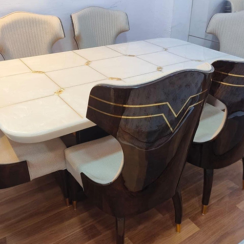 Polyester Marble Dining