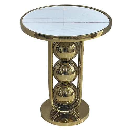 Gold Side Table