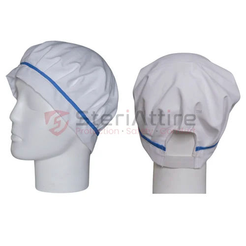 Polyester Microfiber Lint Free Round Cap