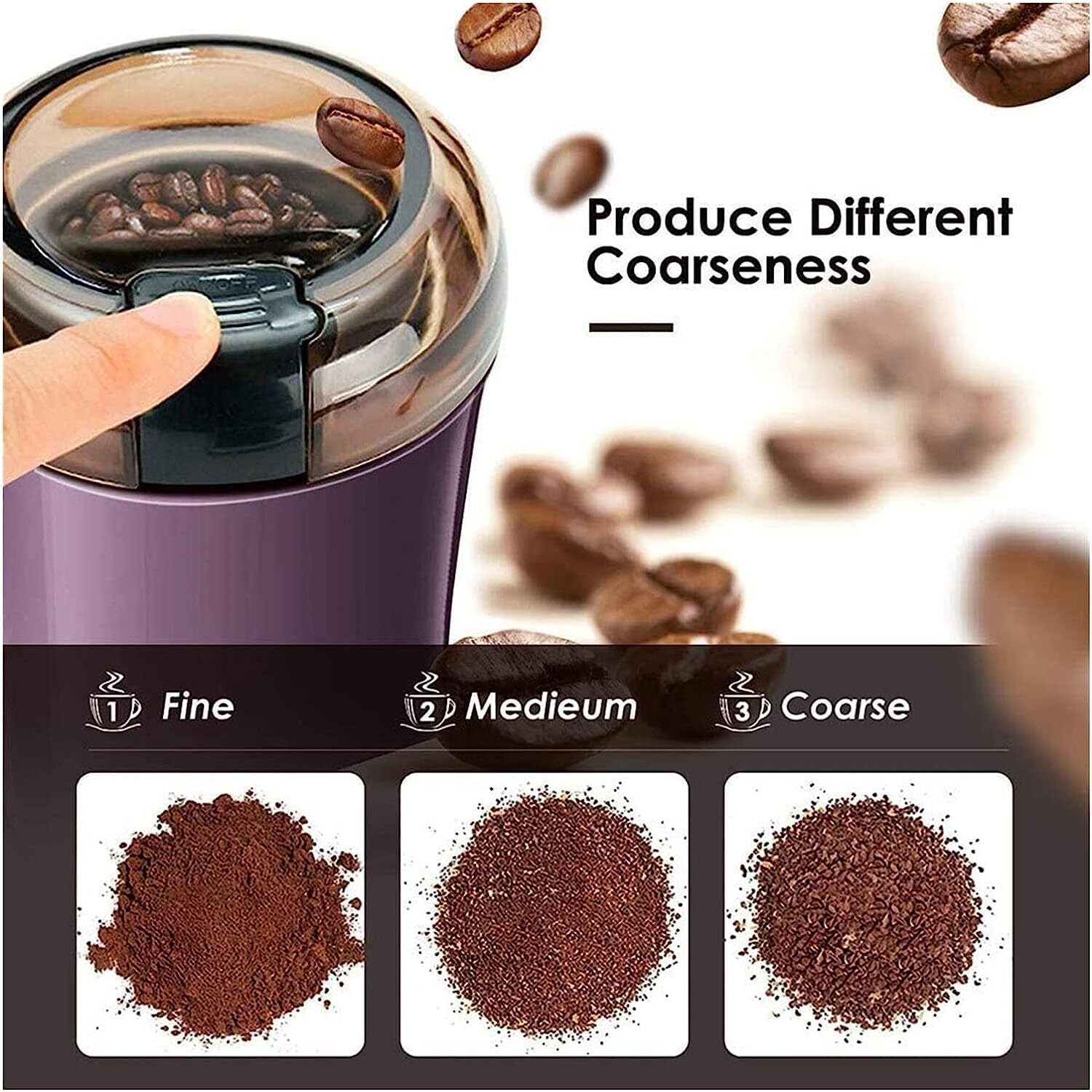 Electric Coffee Grinder - Features: Good Quality