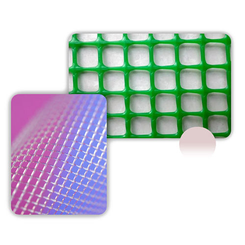 Flat Square Mesh Net - Color: Green