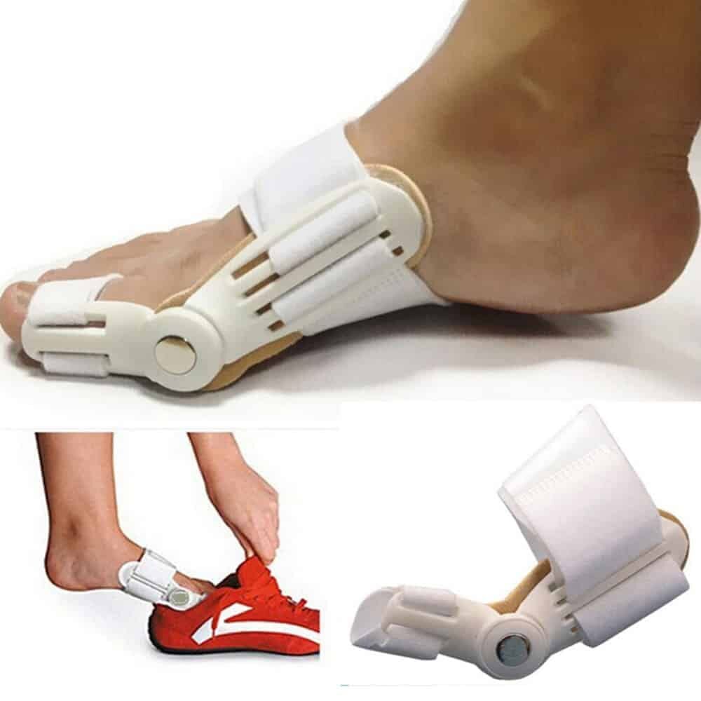 Toe Straightener - 15x10x5 Cm | Movable Bunion Aid Splint, Transversal Arch Support, Fits Both Left/right Foot, Pain Relief Design