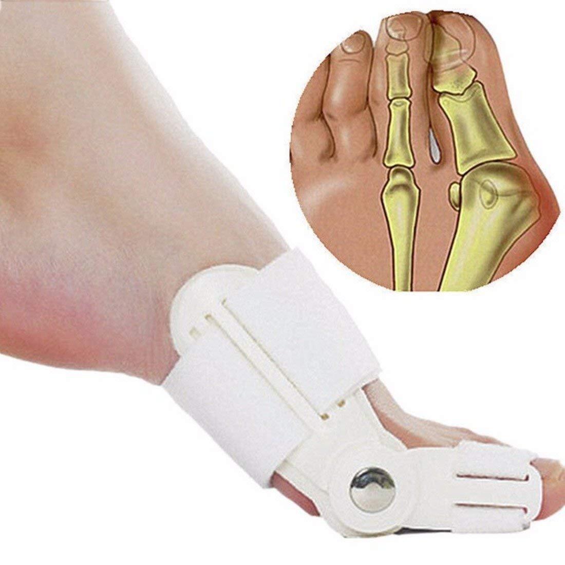 Toe Straightener - 15x10x5 Cm | Movable Bunion Aid Splint, Transversal Arch Support, Fits Both Left/right Foot, Pain Relief Design