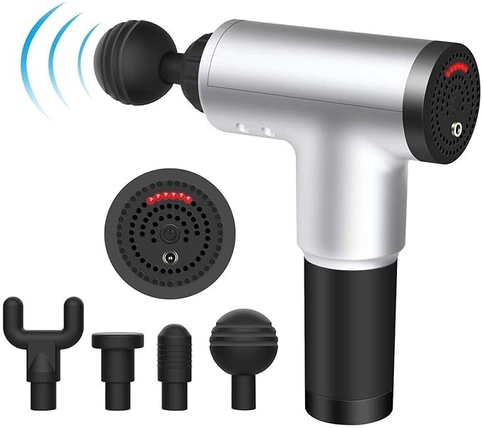 Mitsico Deep Muscle Massager Facial Massage Gun Physiotherapy Device Handheld Pain Relief Massager - Age Group: Suitable For All Ages