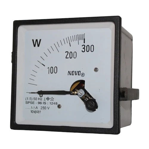 Analog Dynamometer Type Wattmeter - Color: As Per Requirement