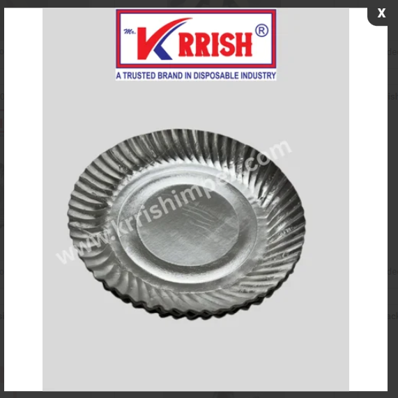 11" Paper Thali - Application: Event And Party