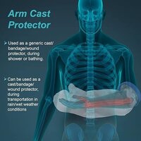 Mitsico Arm Cast Cover Protection to Cast From Moisture