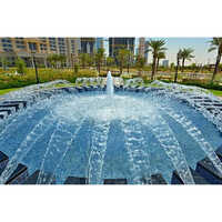 Outdoor Fen Jet Fountain