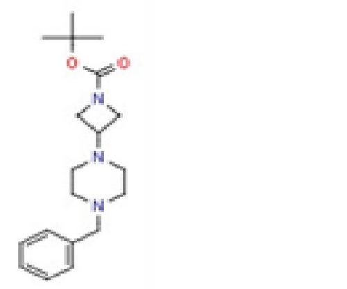 1-Azetidinecarboxylic acid, 3-[4-(phenylmethyl)-1-piperazinyl], 1,1-dimethylethyl ester