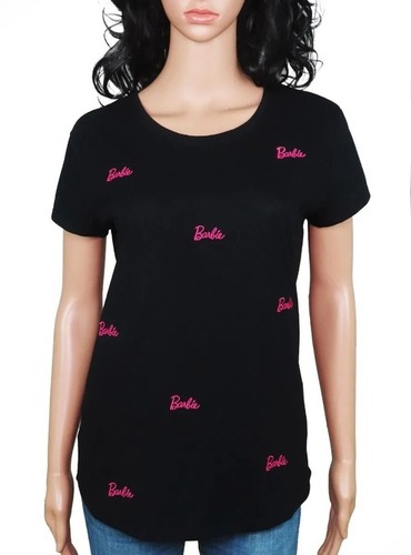 Barbie Ladies Embroidrey T-Shirt