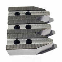 Standard Soft Jaws With V Milling - En-8 Material, Various Sizes Available | Polished Surface, Designed For Cnc Machines, Versatile V Milling Feature