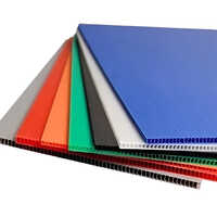 Pp Hollow Board Sheets - High-grade Polypropylene, Various Sizes, Multicolor Options | Hard And Durable Design For Effective Protection