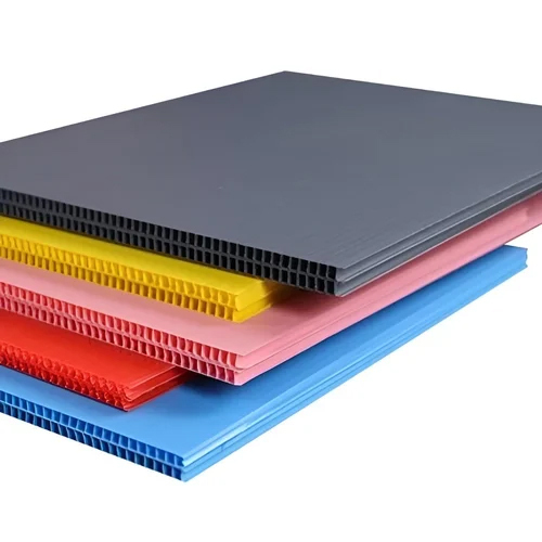 PP Corrugated Layer Pad - High-Quality PP Material , Customizable Sizes, Multicolor Design, Hard Texture for Heavy Load Support