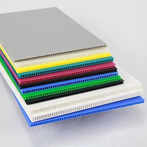 Pp Corrugated Tile Protector - Color: Multicolor