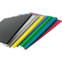 Polypropylene Corrugated Board - High-quality Pp Material, Various Sizes, Multicolor Design | Durable, Lightweight, Eco-friendly, Weather-resistant Packaging Solution