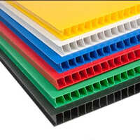H Line Pp Hollow Sheet - High-quality Pp Material, Various Sizes, Multicolor Options, Hard And Durable For Outdoor Use