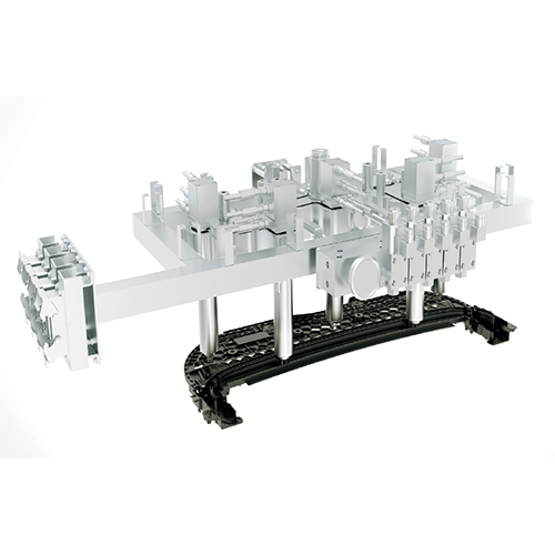 पूरी तरह से स्वचालित पूर्व-वायर की गई हॉट रनर प्रणाली