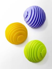 Mitsico Laundry Agitator Balls - Rubber Material, Size-free, Multicolor | Sturdy And Durable, Eco-friendly, Tangle-free Washing Solution For Cleaner Clothes
