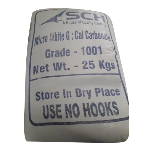 SCH1001 Coated And Uncoated Calcium Carbonate Powder