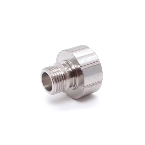 Aluminium Connection Sleeve - High-Quality Aluminium, Polished Silver Finish | Industrial Application, Secure Pipe Joint Connection