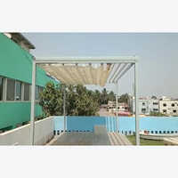 Tensile Retractable Roof - Material: Stainless Steel