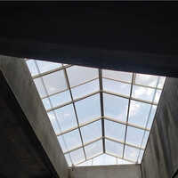 Polycarbonate Roofing Structure - Material: Stainless Steel