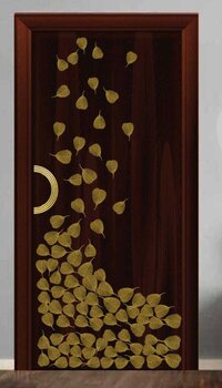 Brass door design