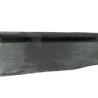Plain 400 Gsm Carbon Fiber Fabric - Color: Black