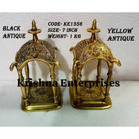 Brass Antique Temple - Color: Golden