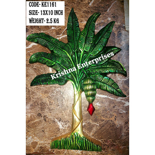 Ke1161 Brass Banana Tree - Dimension (L*W*H): 13X10 Inch (In)