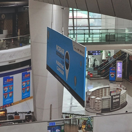 Ceiling Suspended Signage Board