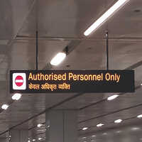 Suspended Signage Board - Application: Commercial