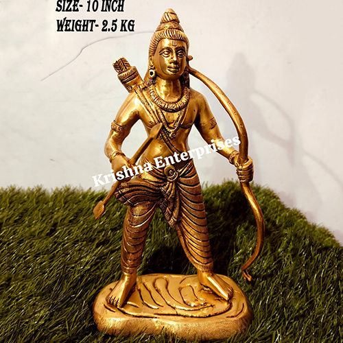 Brass Ram Statue - Color: Multi Colour