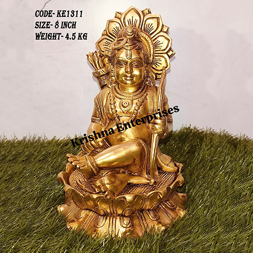 Brass Ramlalla Statue
