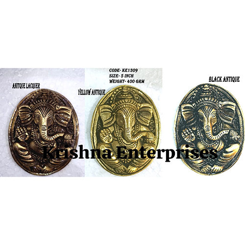 Brass Wall Hanging Ganesh