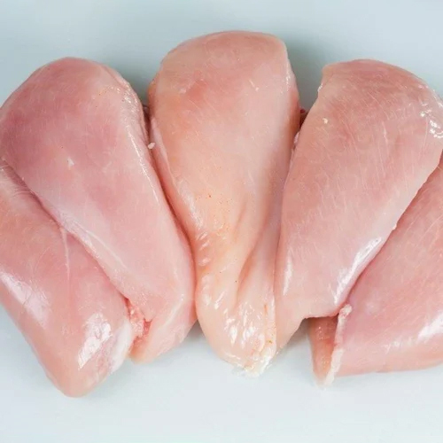 Frozen Boneless Chicken Breast - Peeled, 9-Month Shelf Life | Versatile for Grilling, Baking, Frying, Straight from Freezer Convenience