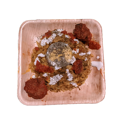 Areca Square Plate Set - Application: Commercial / Personal