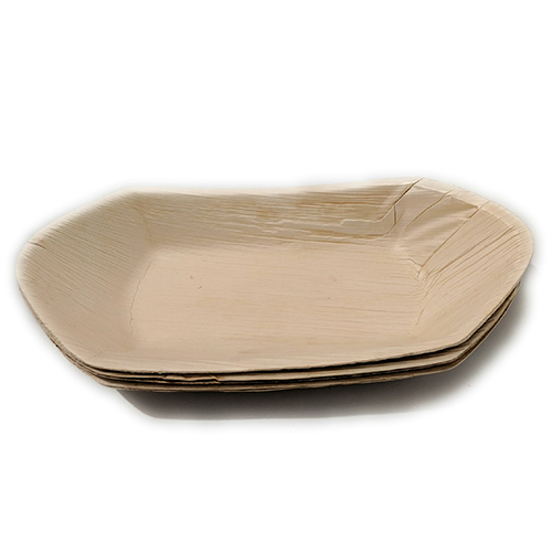 8 Inch Areca Boat Plate