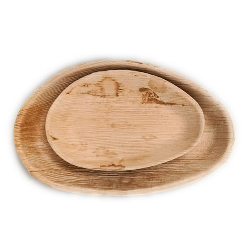 Areca Egg Shaped Plate