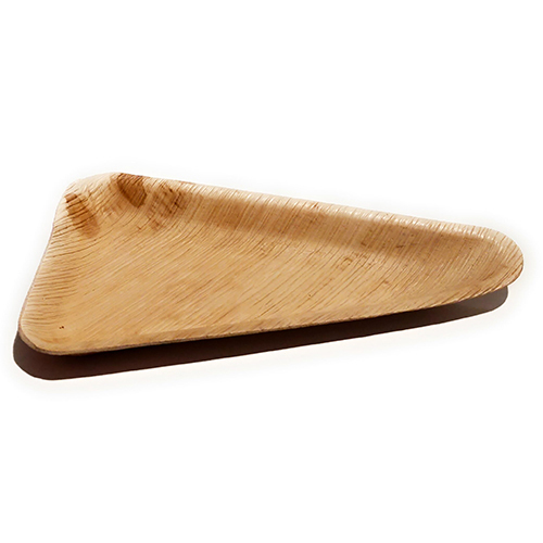 9X6 Inch Areca Triangular Plate - Application: Commercial / Personal