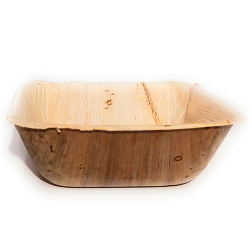 4.5 Inch Areca Square Bowl