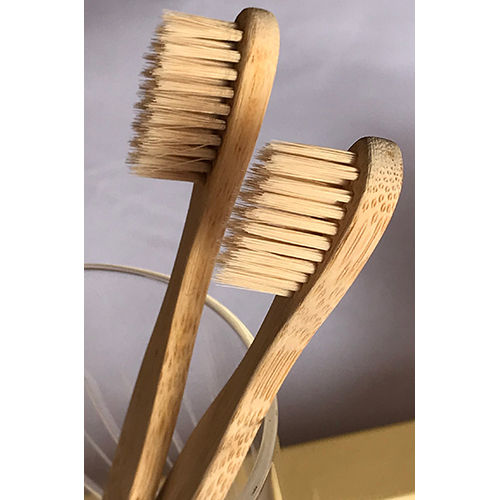 Compostable Bristles Bamboo Toothbrush - Brush Attributes: Flexible