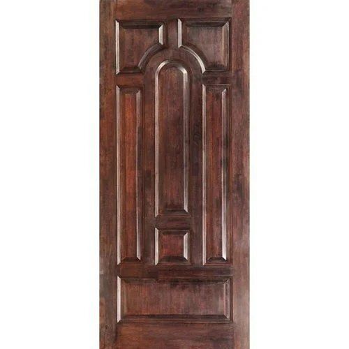 Designer Wooden Door - Color: Brown