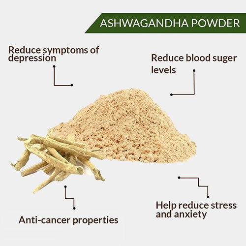 Ashwagandha Extract Powder 10% - Color: Brown