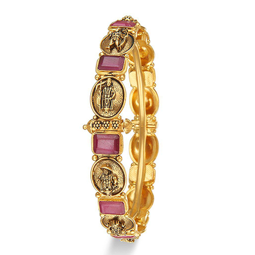 Enticing Gold Plated Bangle