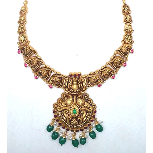 Myil Jewel Necklace - Color: Golden